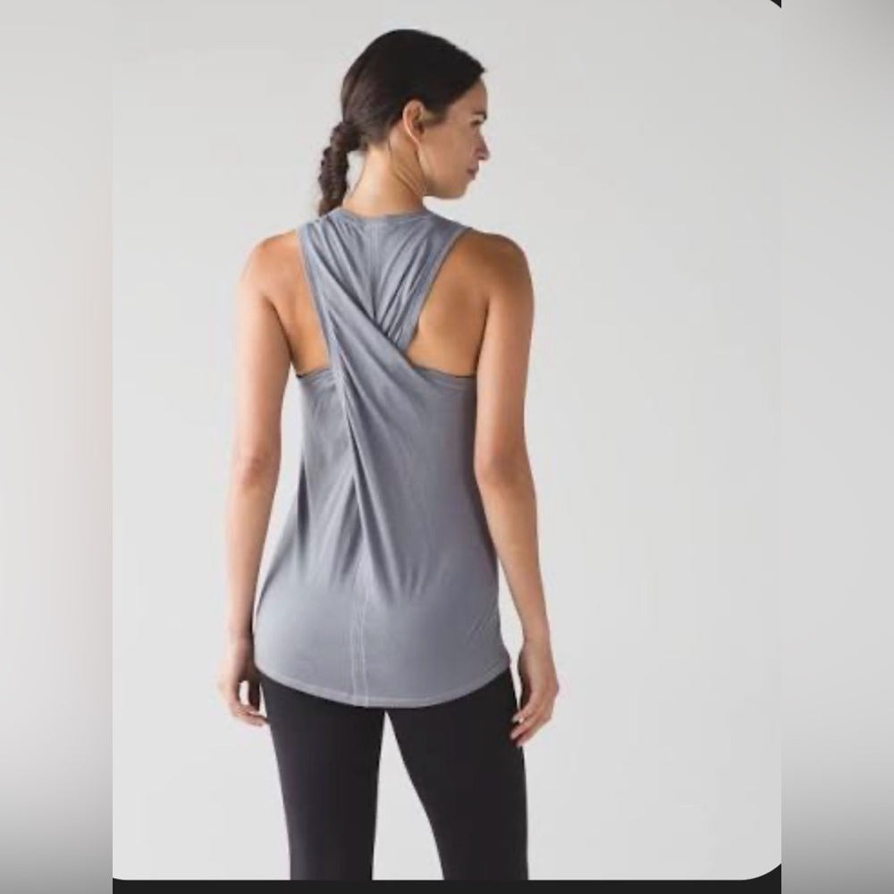 Lululemon Bend and Twist Tank Pima Cotton Modal size 6 new with tags
